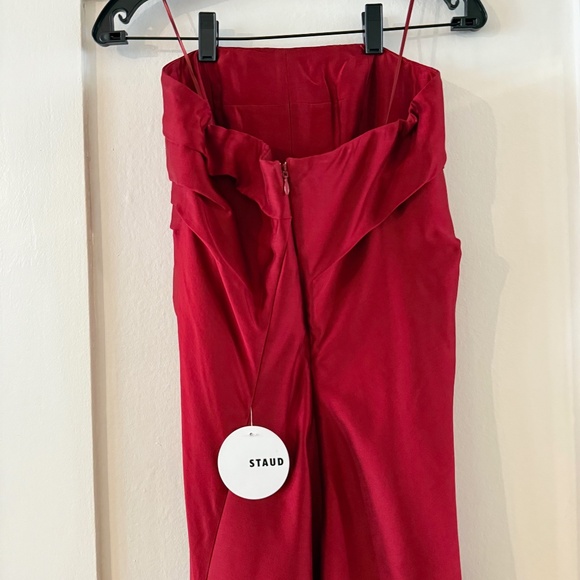 STAUD Caravaggio Dress Sz. 4 - Picture 9 of 12